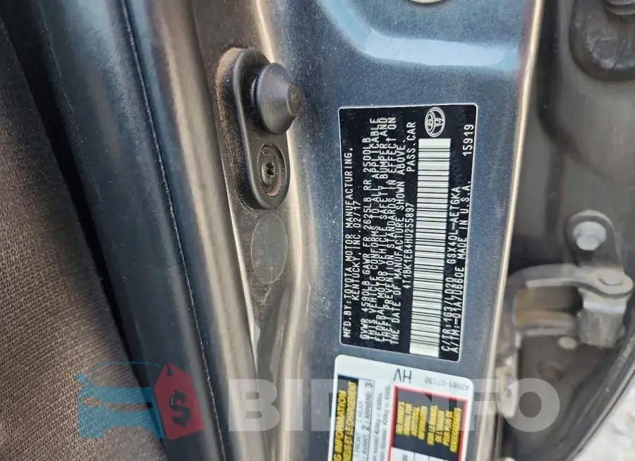 4T1BK1EB4HU255897 Photo# 12