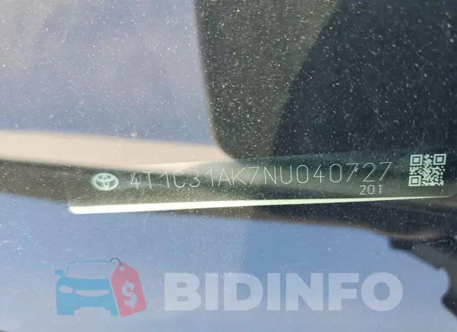 4T1C31AK7NU040727 Photo# 12