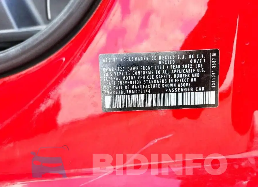3VWC57BU7MM076144 Photo# 13