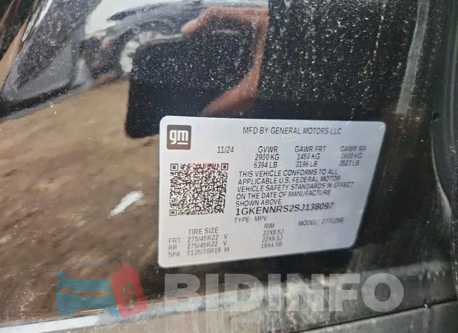 1GKENNRS2SJ138097 Photo# 14