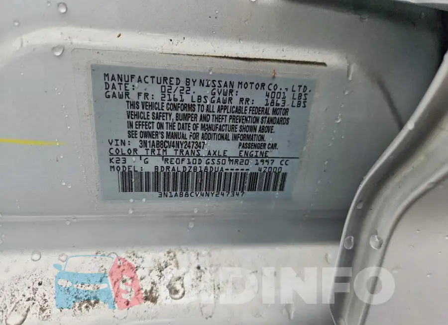 3N1AB8CV4NY247347 Photo# 12