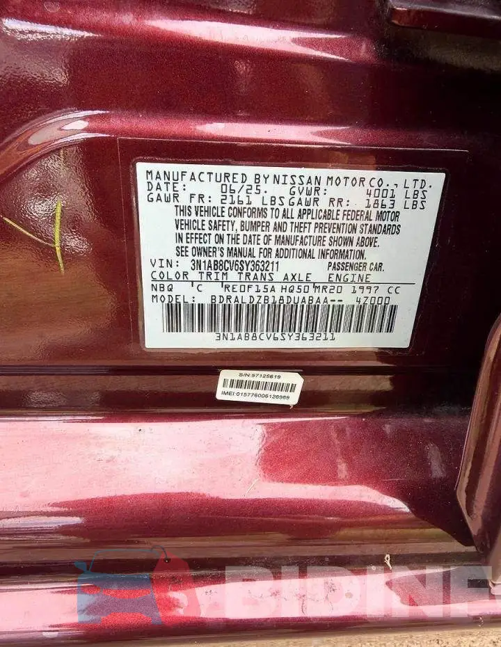 3N1AB8CV6SY363211 Photo# 10
