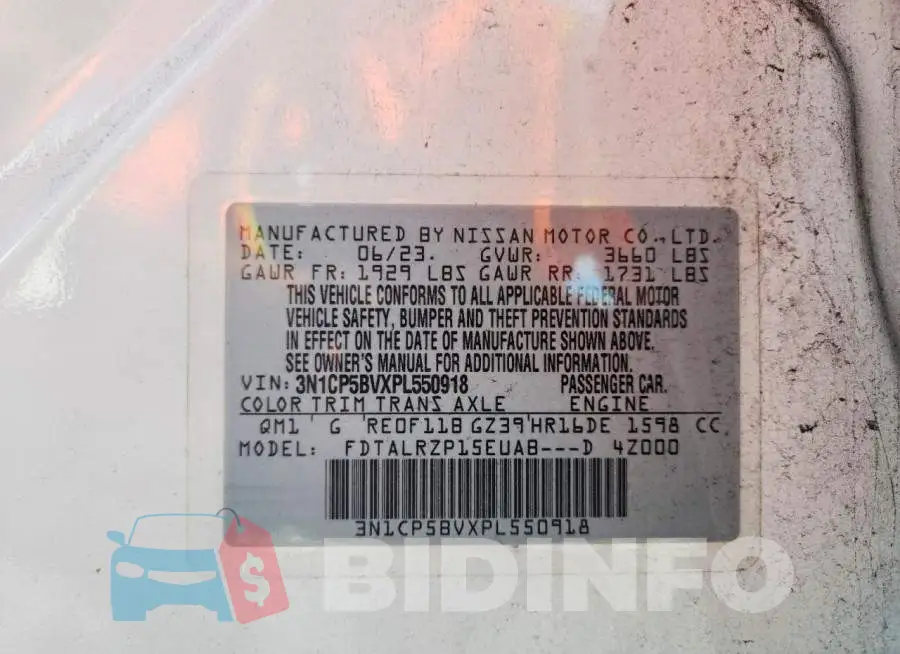 3N1CP5BVXPL550918 Photo# 13