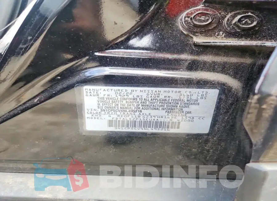 3N1CP5CV4NL495216 Photo# 12