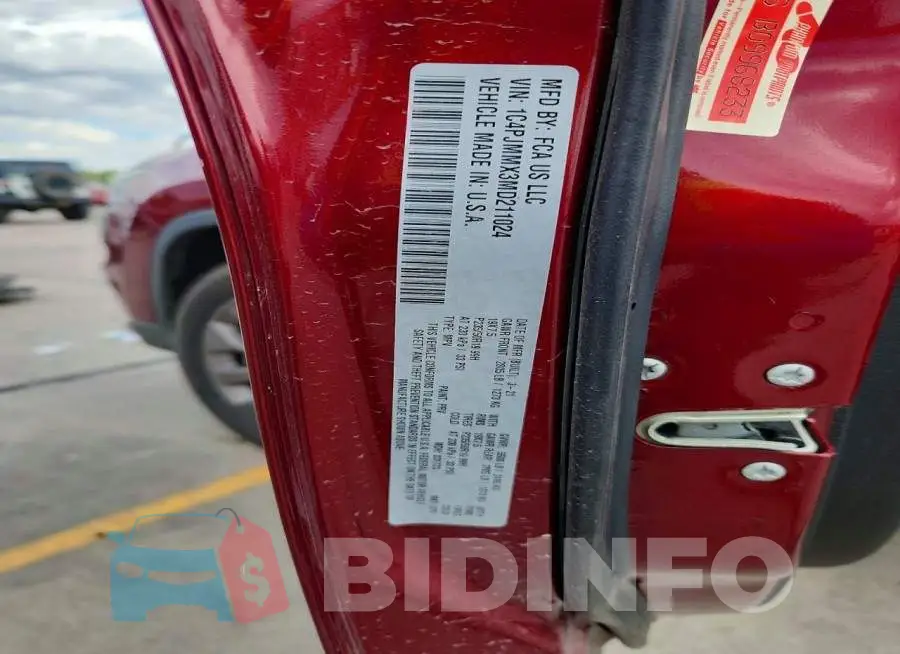 1C4PJMMX3MD211024 Photo# 13
