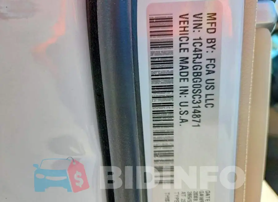 1C4RJGBG0SC314871 Photo# 14
