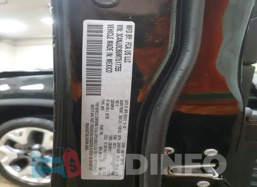3C4NJDCB6MT517755 Photo# 13