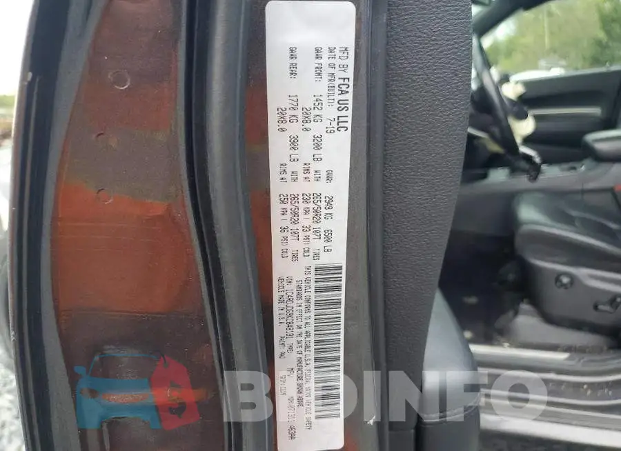 1C4RDJDG9KC848131 Photo# 13
