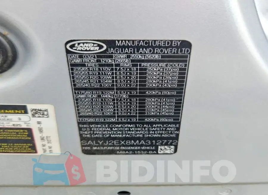 SALYJ2EX8MA312772 Photo# 13