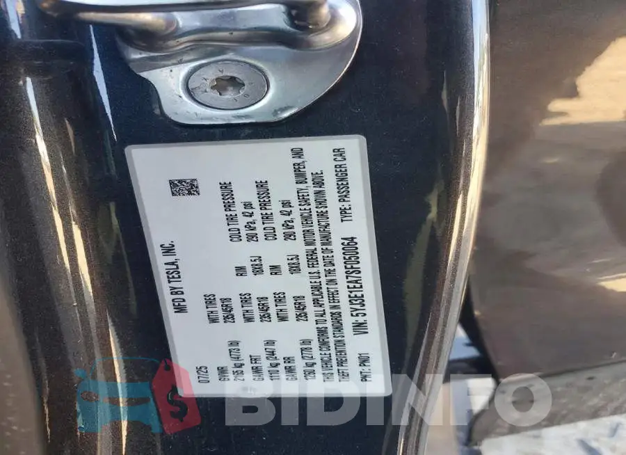 5YJ3E1EA7SF050064 Photo# 12