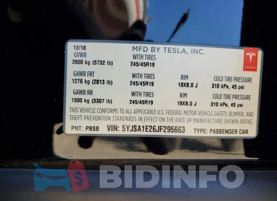 5YJSA1E26JF295663 Photo# 12