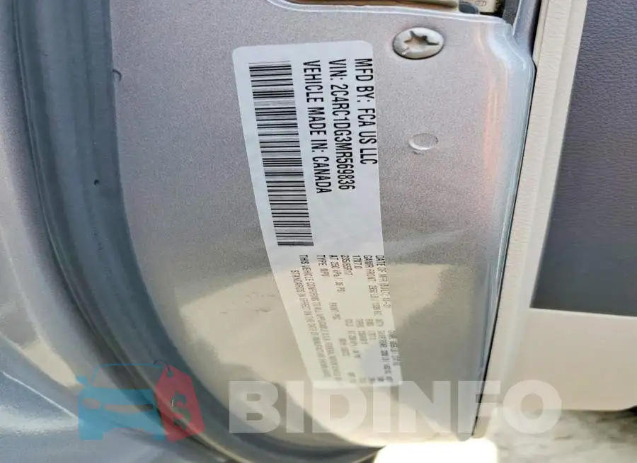 2C4RC1DG3MR569836 Photo# 13