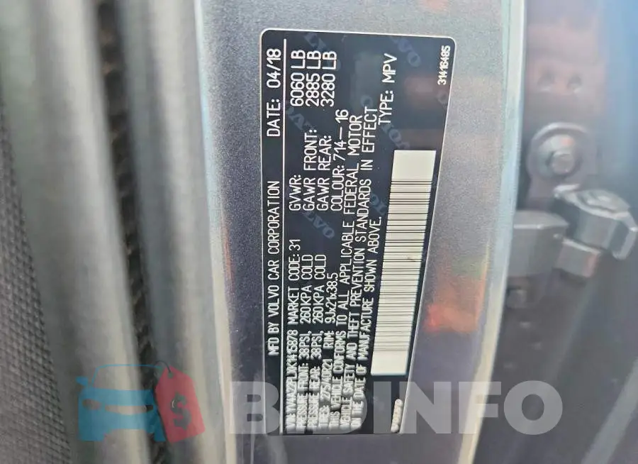 YV4A22PLXK1415878 Photo# 13