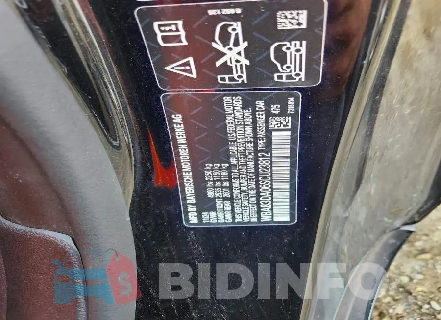 WBA83DA06SCU23812 Photo# 12