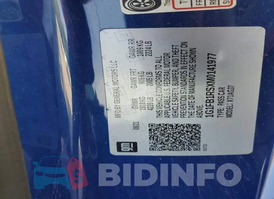 1G1FB1RSXM0141977 Photo# 12