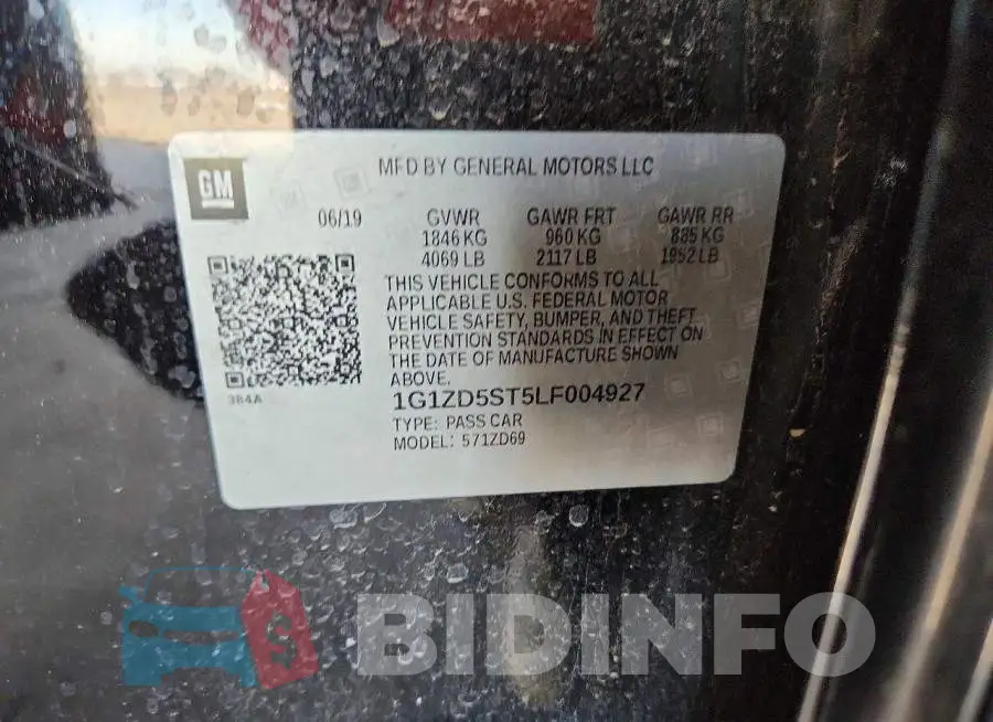 1G1ZD5ST5LF004927 Photo# 12