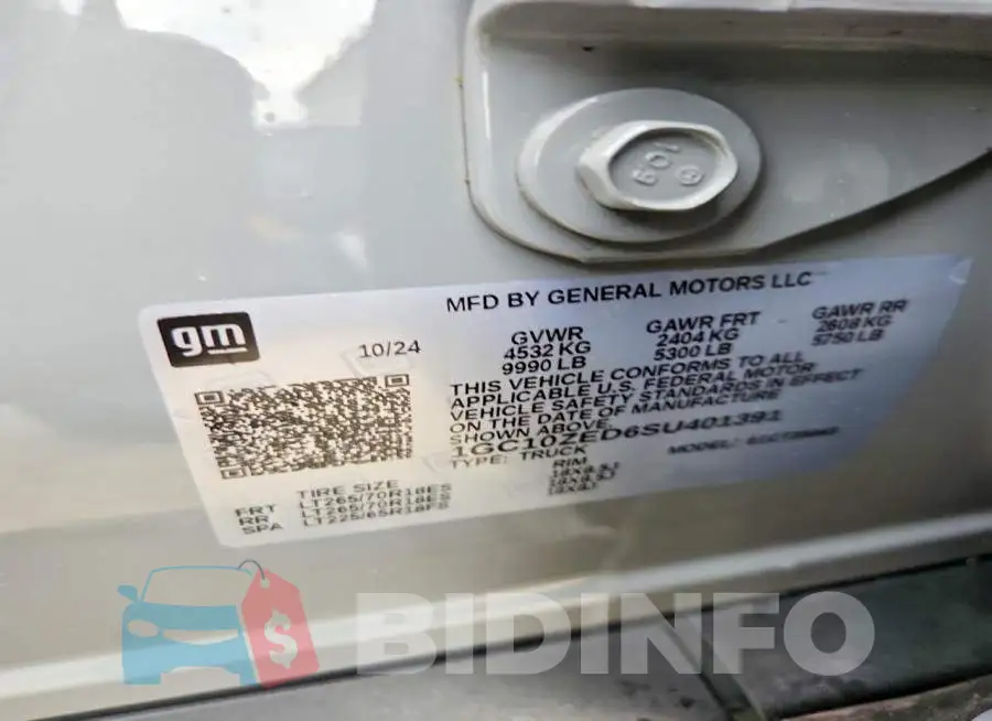 1GC10ZED6SU401391 Photo# 13