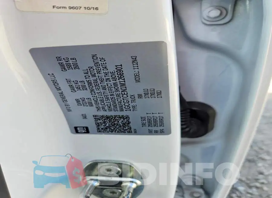 1GCGTCEN1M1266901 Photo# 12