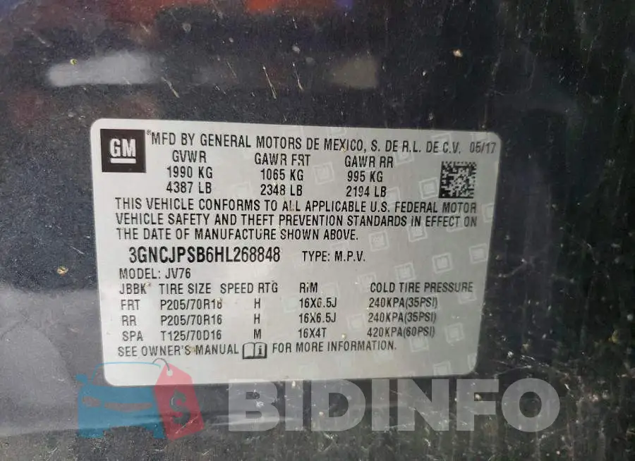 3GNCJPSB6HL268848 Photo# 13