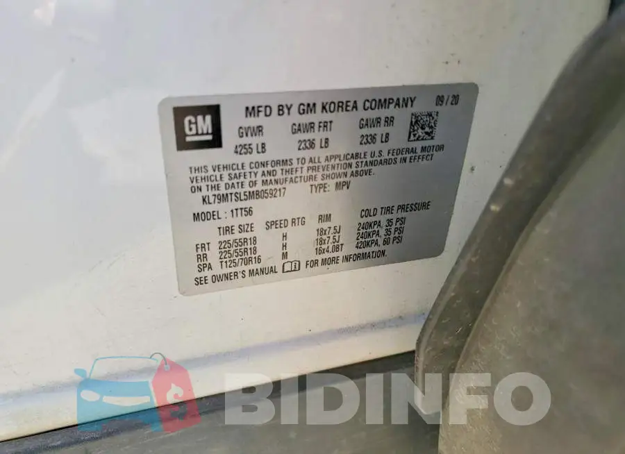 KL79MTSL5MB059217 Photo# 13
