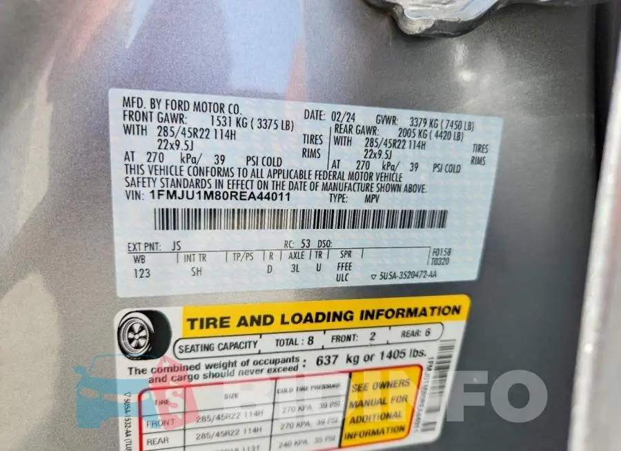 1FMJU1M80REA44011 Photo# 14