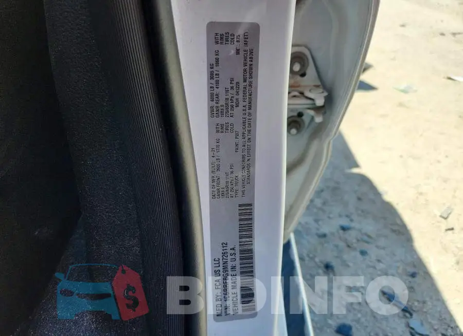 1C6RRFBG9MN726112 Photo# 12
