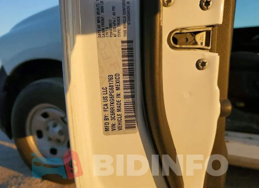 3C6RR7KG6PG681763 Photo# 12