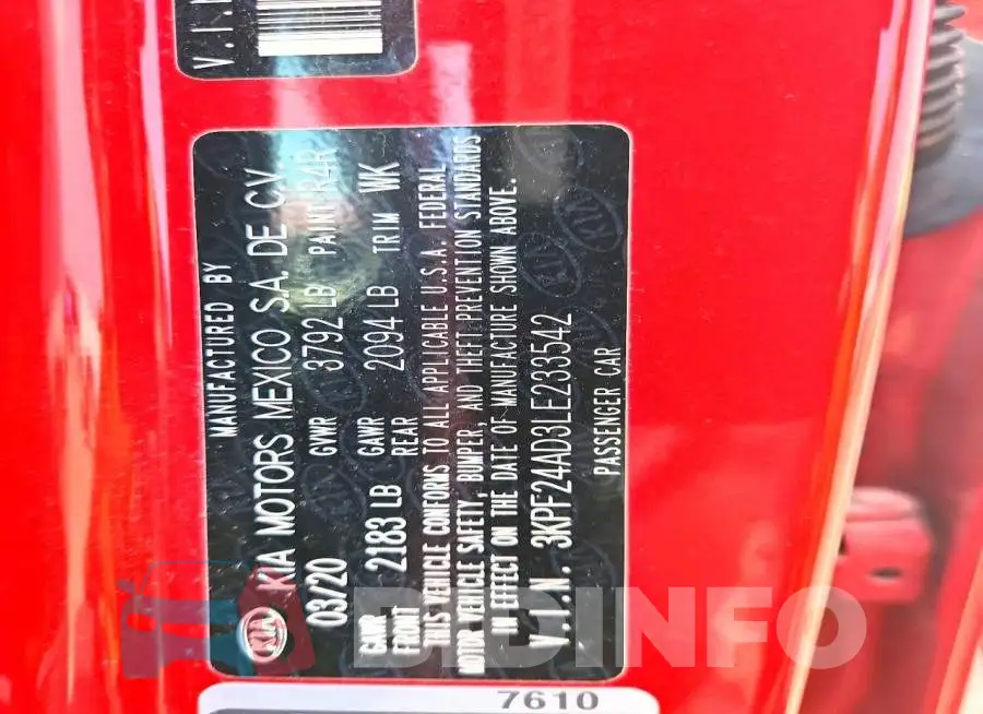 3KPF24AD3LE233542 Photo# 12