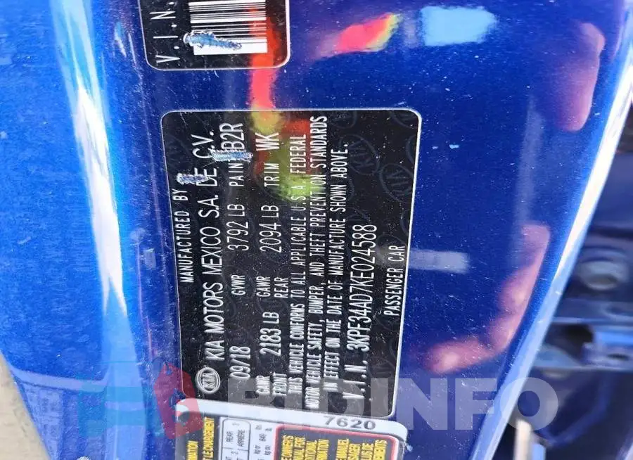 3KPF34AD7KE024588 Photo# 12