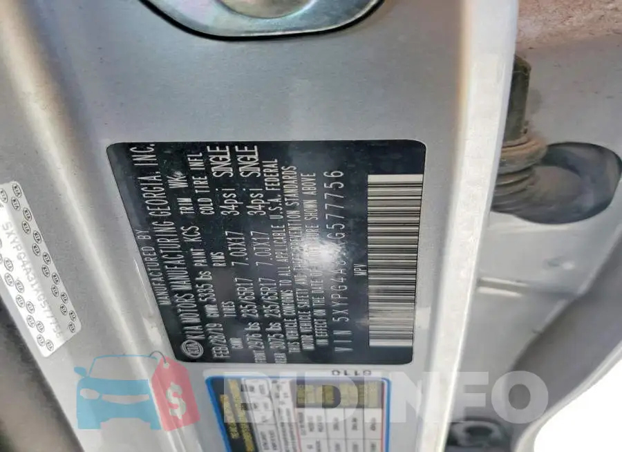 5XYPG4A31KG577756 Photo# 13