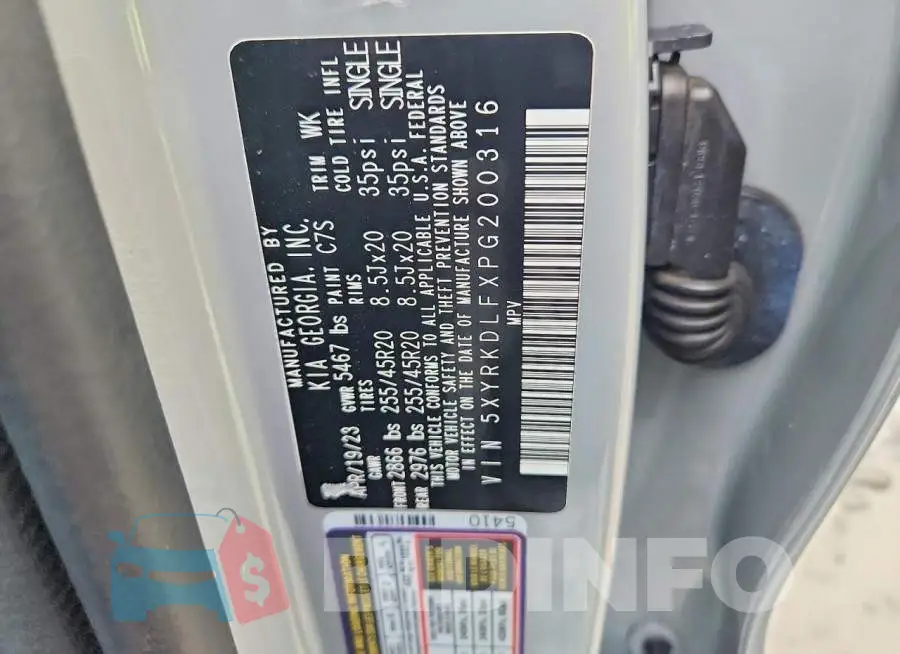 5XYRKDLFXPG200316 Photo# 13