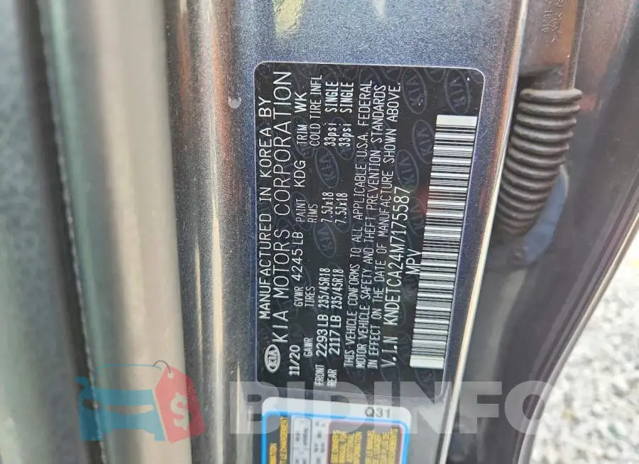 KNDETCA24M7175587 Photo# 13