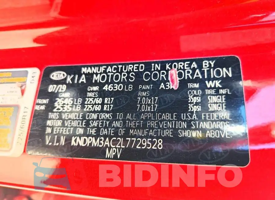 KNDPM3AC2L7729528 Photo# 13