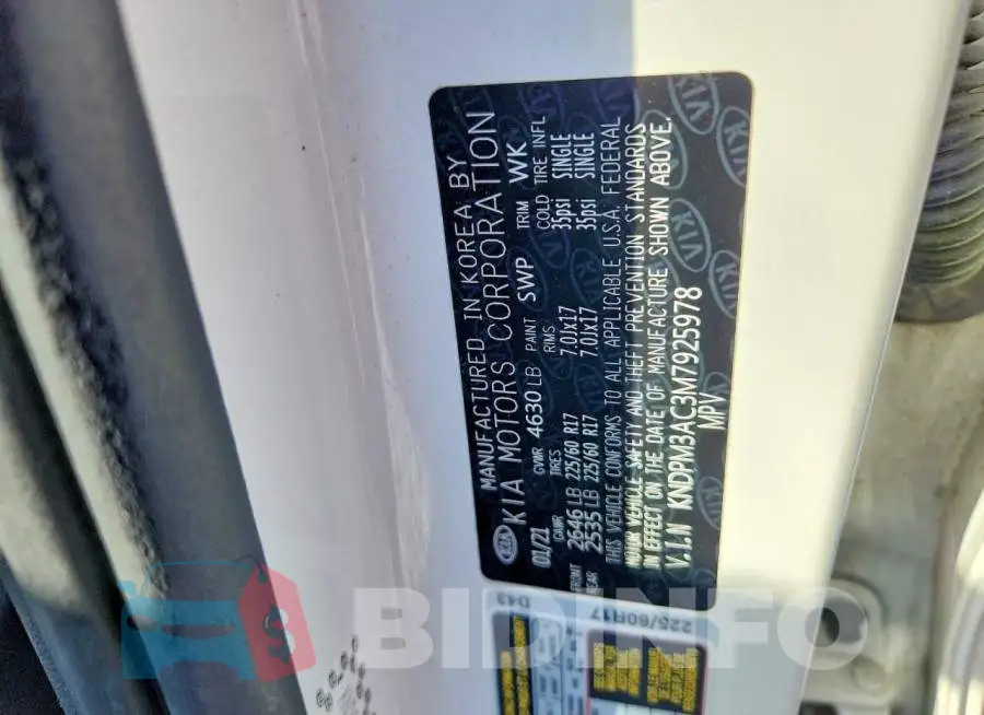 KNDPM3AC3M7925978 Photo# 13