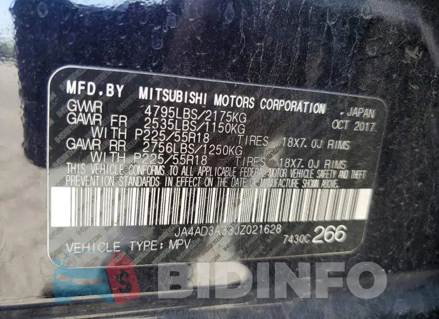 JA4AD3A33JZ021628 Photo# 13