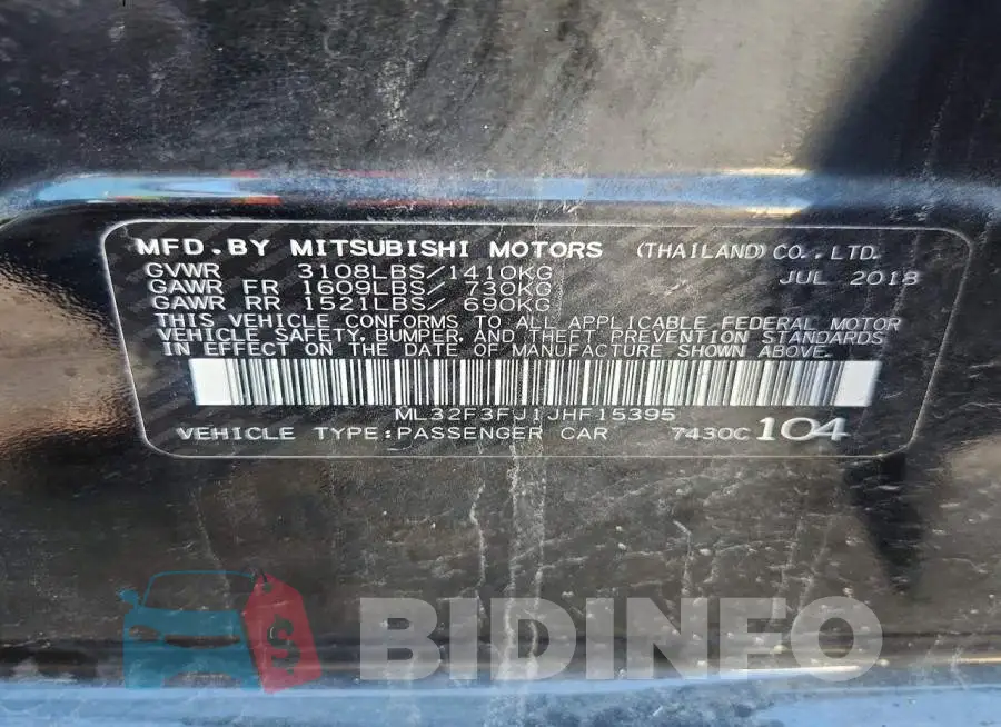 ML32F3FJ1JHF15395 Photo# 13