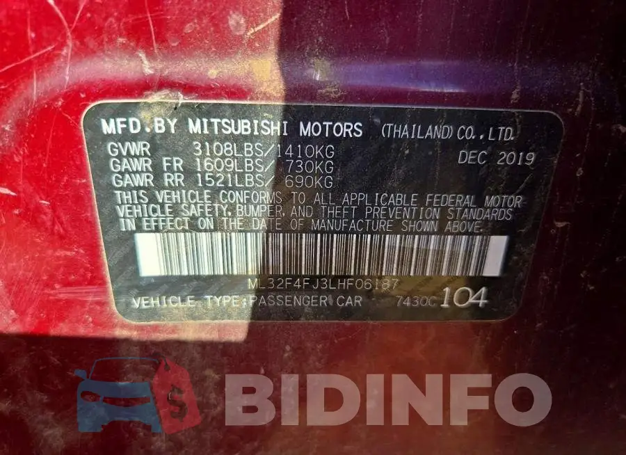 ML32F4FJ3LHF06187 Photo# 12