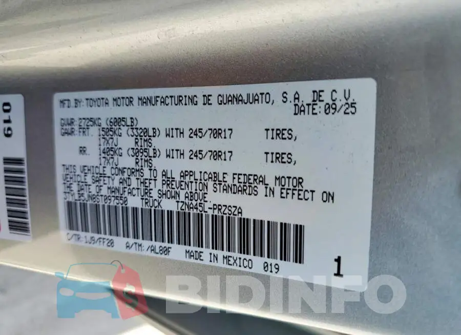3TYLB5JN8ST097550 Photo# 12