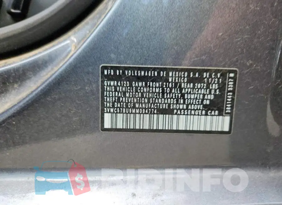 3VWC57BU9MM094774 Photo# 12