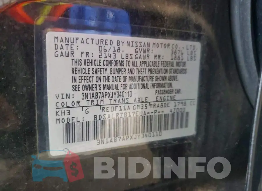 3N1AB7APXJY340110 Photo# 12