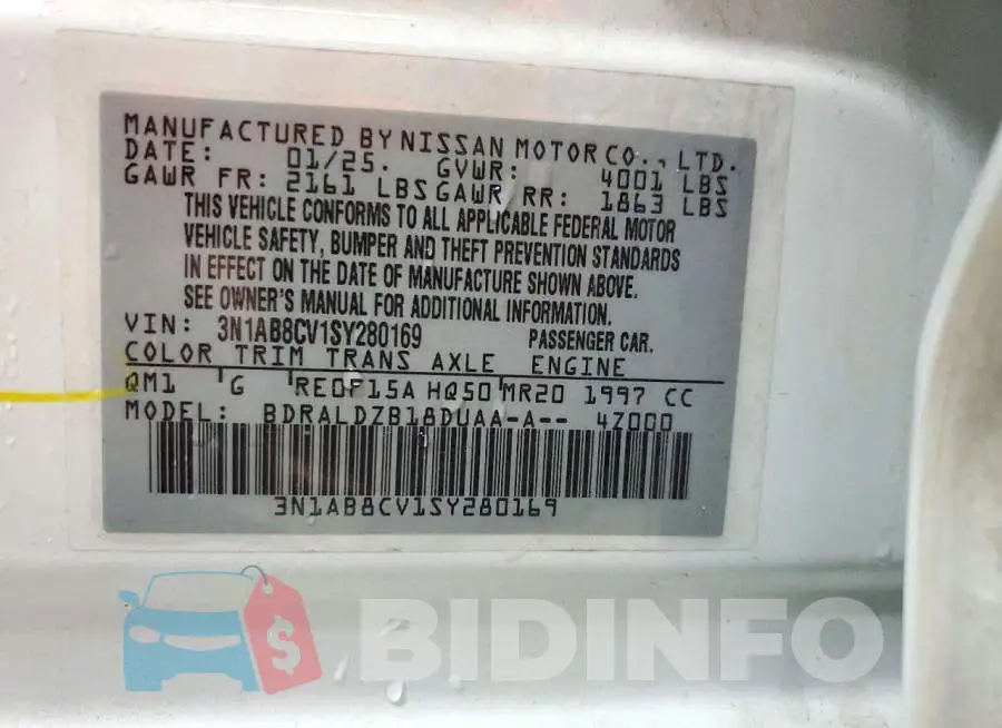 3N1AB8CV1SY280169 Photo# 12
