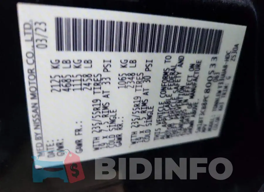 5N1BT3CB8PC800533 Photo# 13