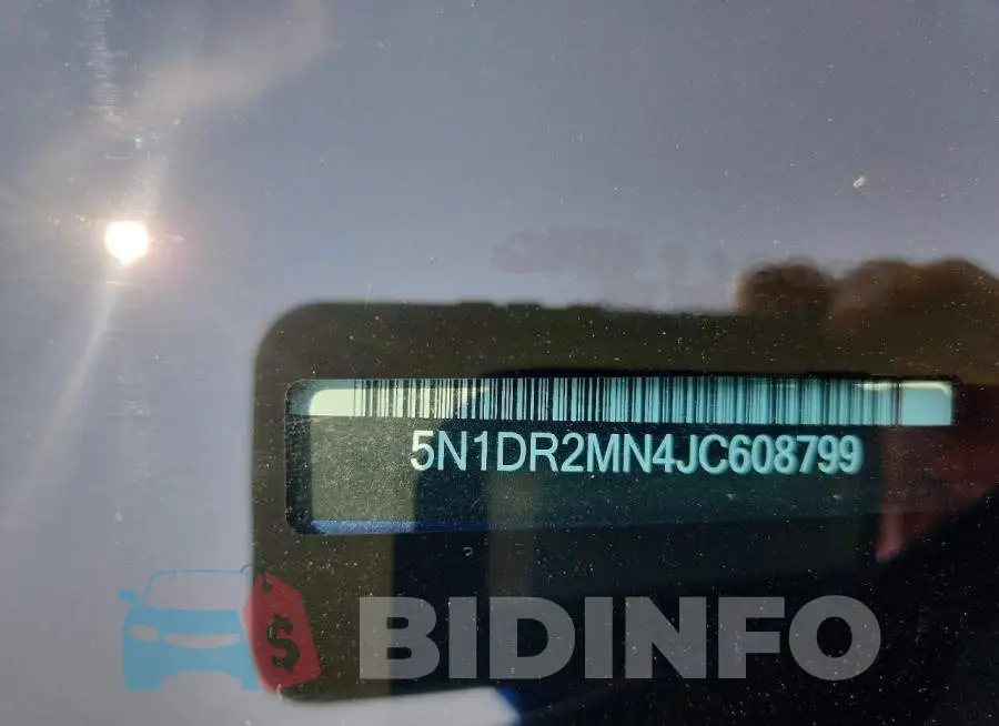 5N1DR2MN4JC608799 Photo# 13