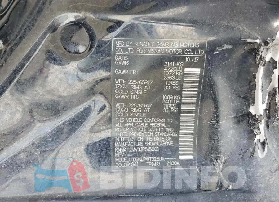KNMAT2MV3JP515001 Photo# 13