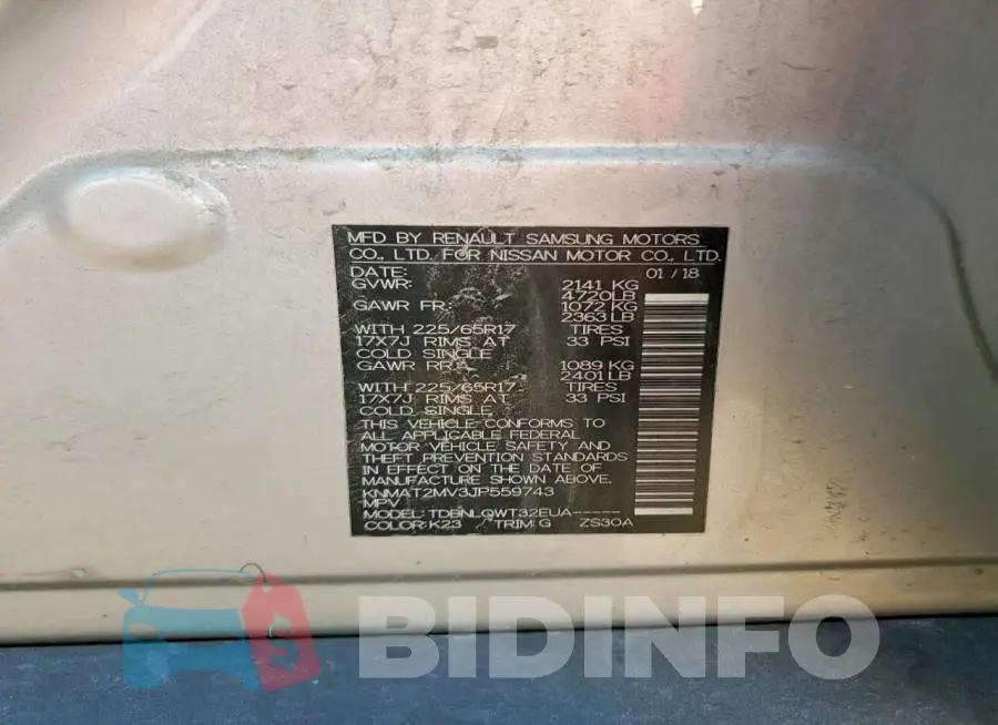 KNMAT2MV3JP559743 Photo# 14