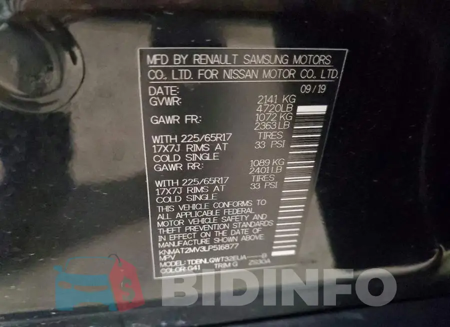 KNMAT2MV3LP516877 Photo# 13