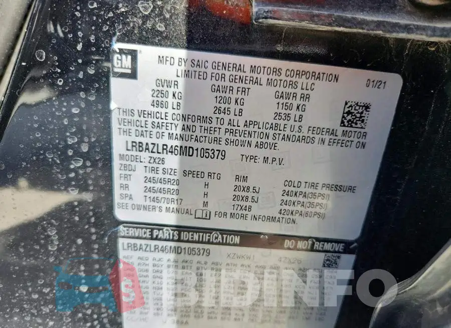 LRBAZLR46MD105379 Photo# 14