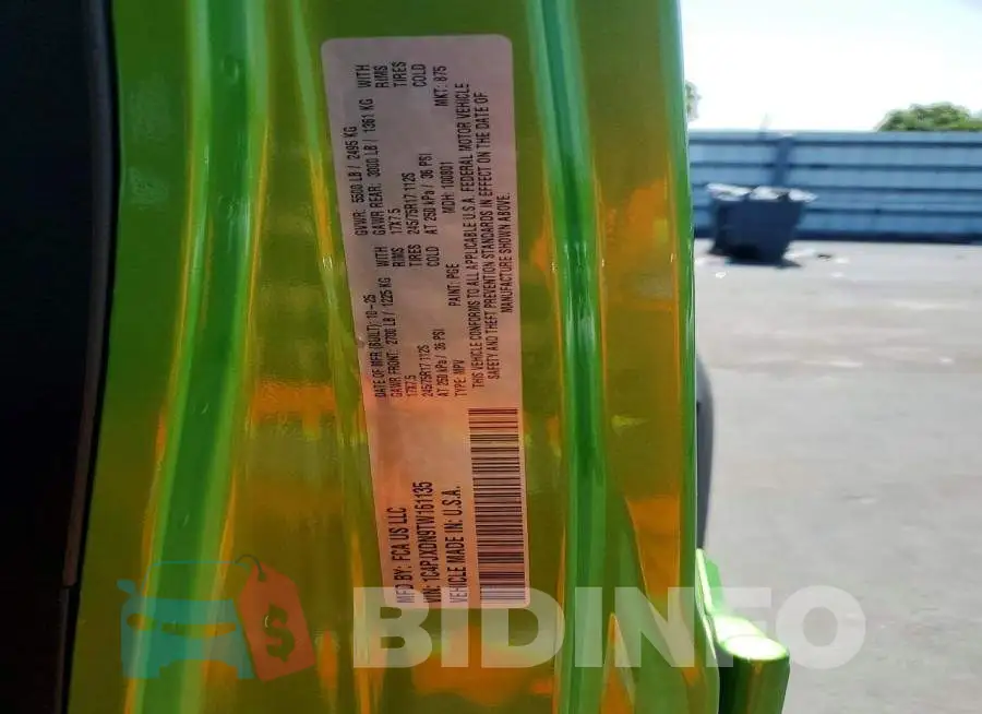 1C4PJXDN9TW161135 Photo# 13