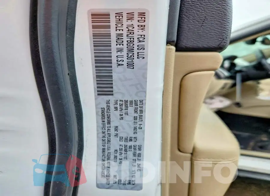 1C4RJFBG0MC501007 Photo# 13