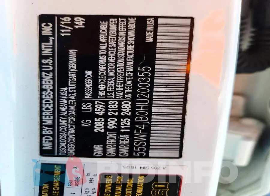 55SWF4JB0HU200355 Photo# 12